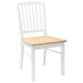 Scaune de dining 2 pcs Alb 50 x 52,5 x 91 cm - WALTI WALTI