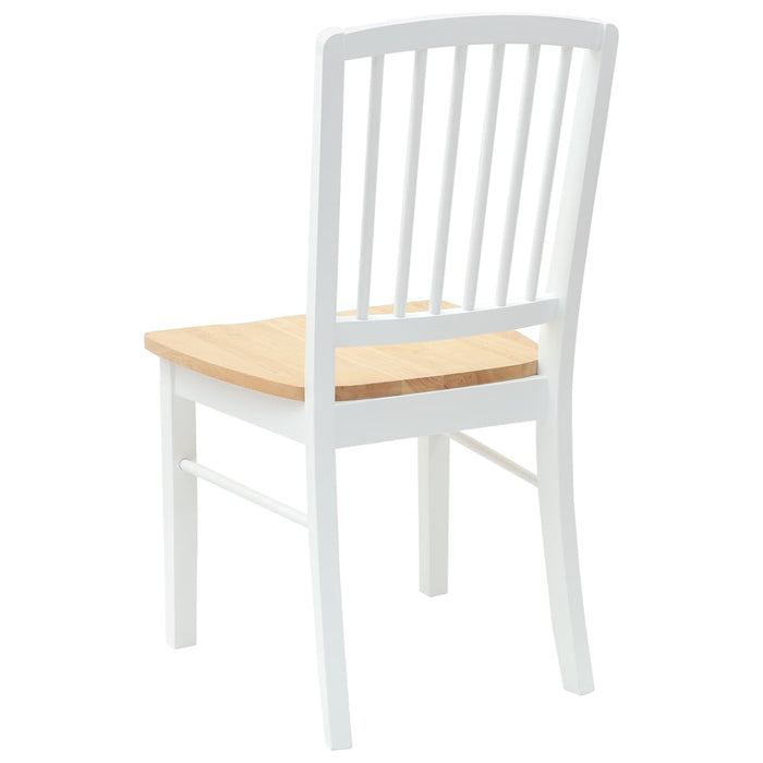 Scaune de dining 2 pcs Alb 50 x 52,5 x 91 cm - WALTI WALTI