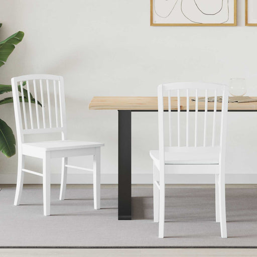 Scaune de dining 2 pcs Alb 50 x 52,5 x 91 cm - WALTI WALTI