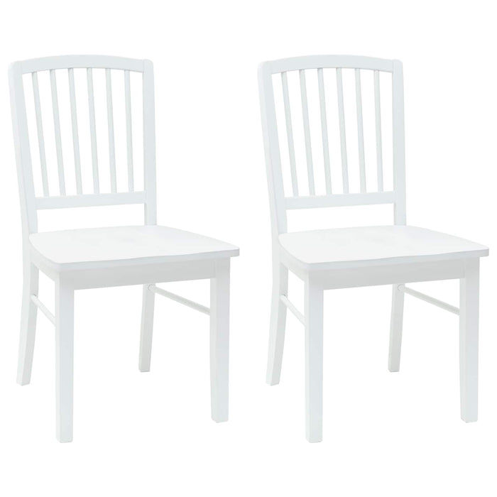 Scaune de dining 2 pcs Alb 50 x 52,5 x 91 cm - WALTI WALTI