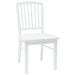 Scaune de dining 2 pcs Alb 50 x 52,5 x 91 cm - WALTI WALTI