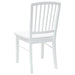 Scaune de dining 2 pcs Alb 50 x 52,5 x 91 cm - WALTI WALTI