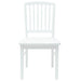 Scaune de dining 2 pcs Alb 50 x 52,5 x 91 cm - WALTI WALTI