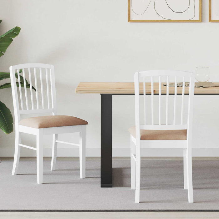 Scaune de dining 2 pcs Alb 50 x 52,5 x 91 cm - WALTI WALTI