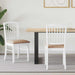 Scaune de dining 2 pcs Alb 50 x 52,5 x 91 cm - WALTI WALTI
