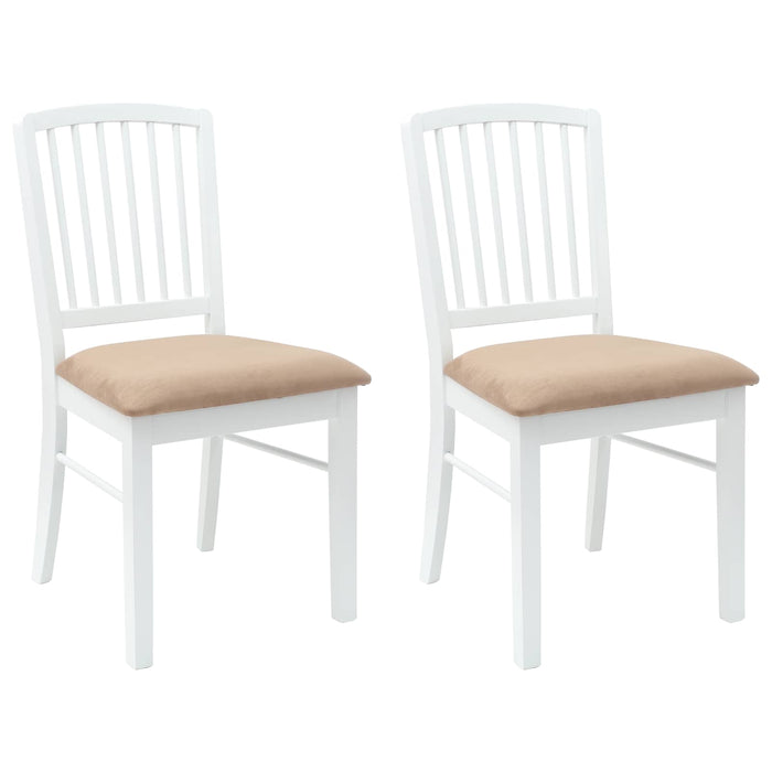 Scaune de dining 2 pcs Alb 50 x 52,5 x 91 cm - WALTI WALTI