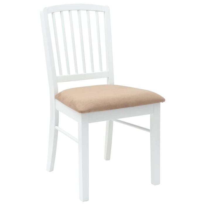 Scaune de dining 2 pcs Alb 50 x 52,5 x 91 cm - WALTI WALTI