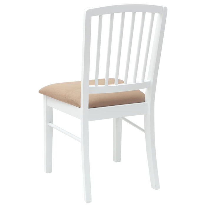 Scaune de dining 2 pcs Alb 50 x 52,5 x 91 cm - WALTI WALTI