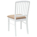 Scaune de dining 2 pcs Alb 50 x 52,5 x 91 cm - WALTI WALTI