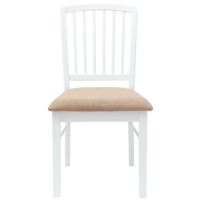 Scaune de dining 2 pcs Alb 50 x 52,5 x 91 cm - WALTI WALTI