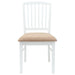 Scaune de dining 2 pcs Alb 50 x 52,5 x 91 cm - WALTI WALTI