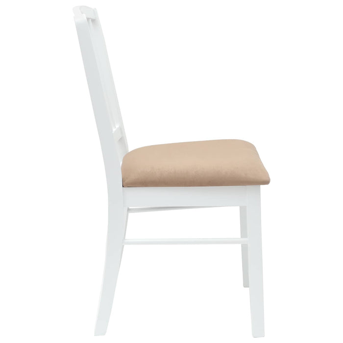 Scaune de dining 2 pcs Alb 50 x 52,5 x 91 cm - WALTI WALTI