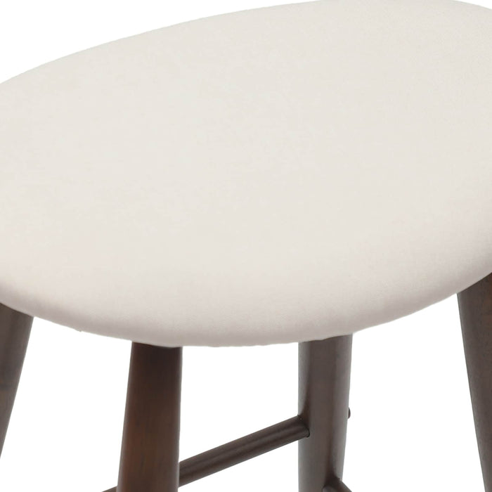 Scaune de dining 2 pcs Maro deschis 46 x 37 x 63 cm - WALTI WALTI