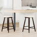 Scaune de dining 2 pcs Maro deschis 46 x 37 x 63 cm - WALTI WALTI