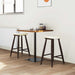 Scaune de dining 2 pcs Maro deschis 46 x 37 x 63 cm - WALTI WALTI