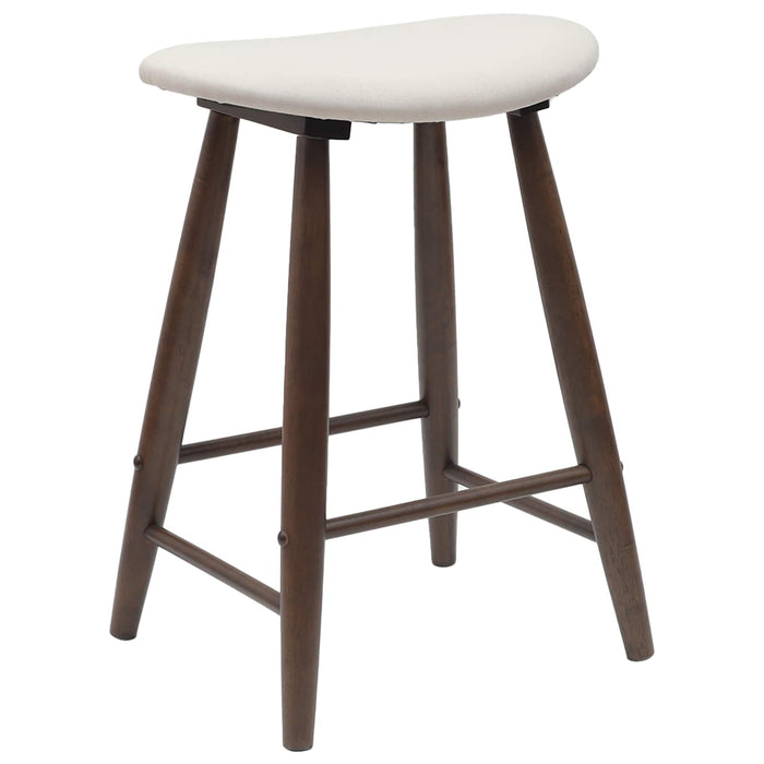 Scaune de dining 2 pcs Maro deschis 46 x 37 x 63 cm - WALTI WALTI