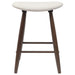 Scaune de dining 2 pcs Maro deschis 46 x 37 x 63 cm - WALTI WALTI