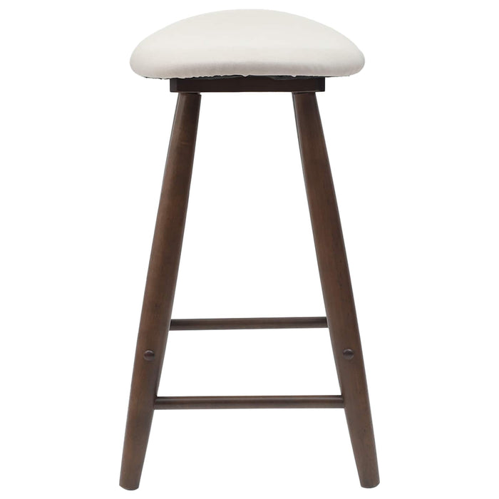 Scaune de dining 2 pcs Maro deschis 46 x 37 x 63 cm - WALTI WALTI