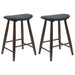 Scaune de dining 2 pcs Maro deschis 46 x 37 x 63 cm - WALTI WALTI