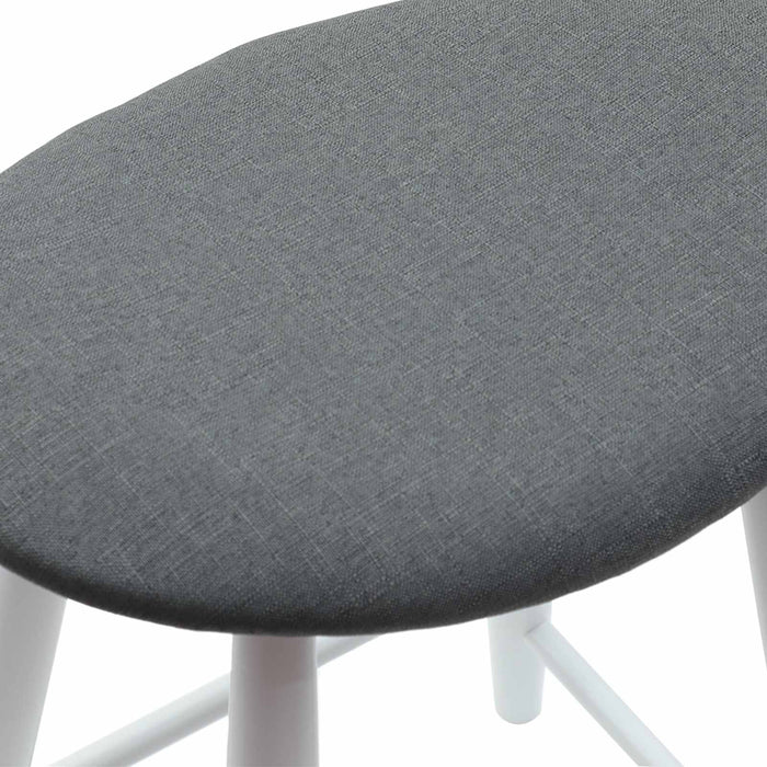 Scaune de dining 2 pcs Alb 46 x 37 x 63 cm - WALTI WALTI