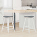 Scaune de dining 2 pcs Alb 46 x 37 x 63 cm - WALTI WALTI