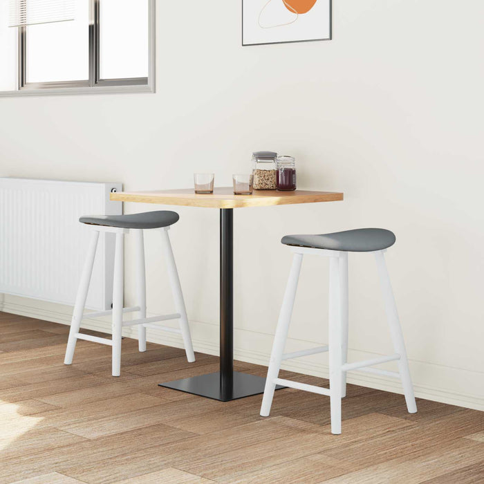 Scaune de dining 2 pcs Alb 46 x 37 x 63 cm - WALTI WALTI