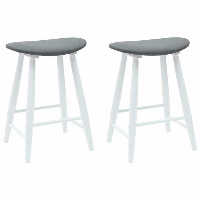 Scaune de dining 2 pcs Alb 46 x 37 x 63 cm - WALTI WALTI