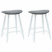Scaune de dining 2 pcs Alb 46 x 37 x 63 cm - WALTI WALTI