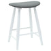 Scaune de dining 2 pcs Alb 46 x 37 x 63 cm - WALTI WALTI