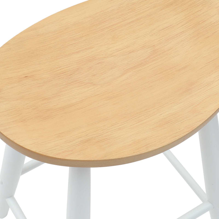 Scaune de dining 2 pcs Alb 46 x 37 x 63 cm - WALTI WALTI