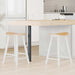 Scaune de dining 2 pcs Alb 46 x 37 x 63 cm - WALTI WALTI
