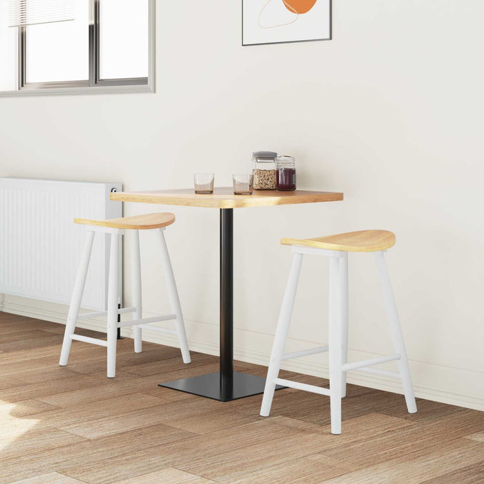 Scaune de dining 2 pcs Alb 46 x 37 x 63 cm - WALTI WALTI