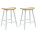 Scaune de dining 2 pcs Alb 46 x 37 x 63 cm - WALTI WALTI