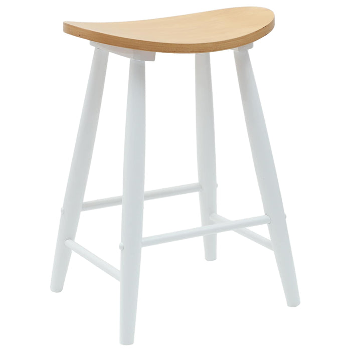 Scaune de dining 2 pcs Alb 46 x 37 x 63 cm - WALTI WALTI