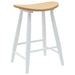 Scaune de dining 2 pcs Alb 46 x 37 x 63 cm - WALTI WALTI