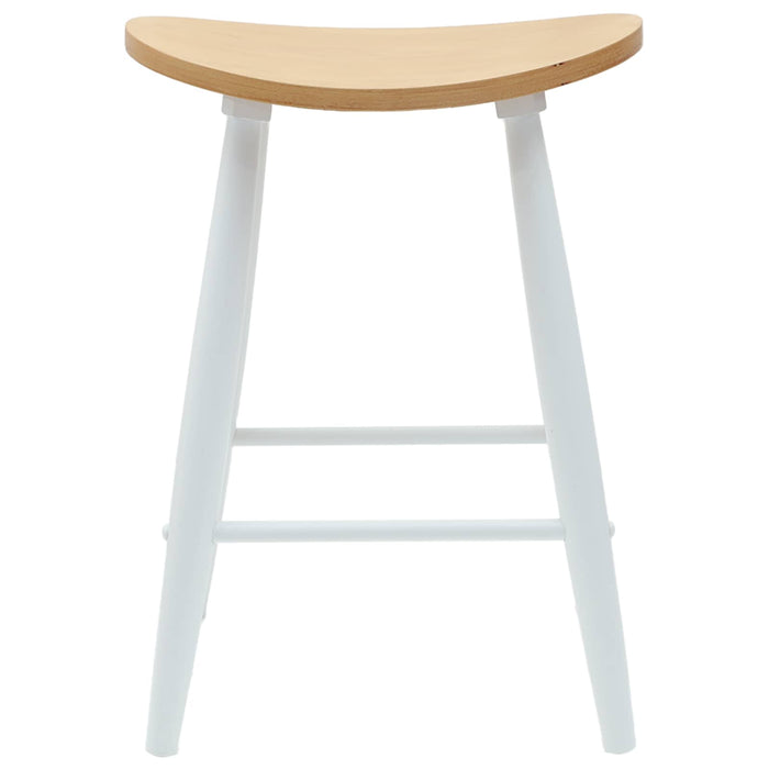 Scaune de dining 2 pcs Alb 46 x 37 x 63 cm - WALTI WALTI