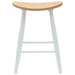 Scaune de dining 2 pcs Alb 46 x 37 x 63 cm - WALTI WALTI
