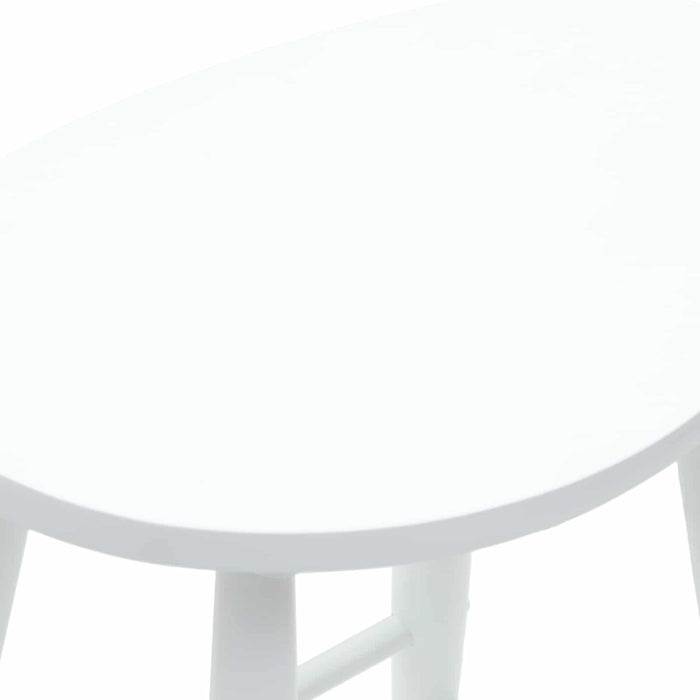Scaune de dining 2 pcs Alb 46 x 37 x 63 cm - WALTI WALTI