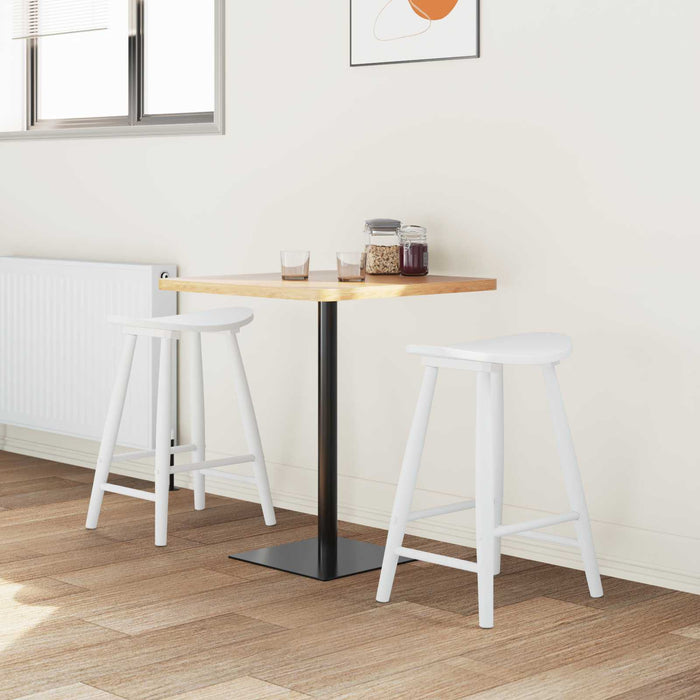 Scaune de dining 2 pcs Alb 46 x 37 x 63 cm - WALTI WALTI