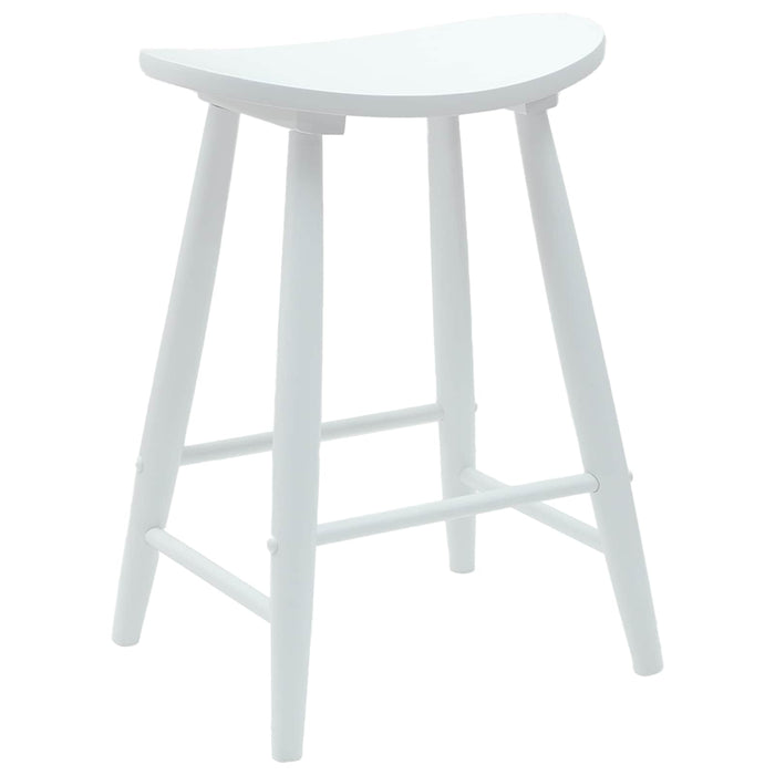 Scaune de dining 2 pcs Alb 46 x 37 x 63 cm - WALTI WALTI