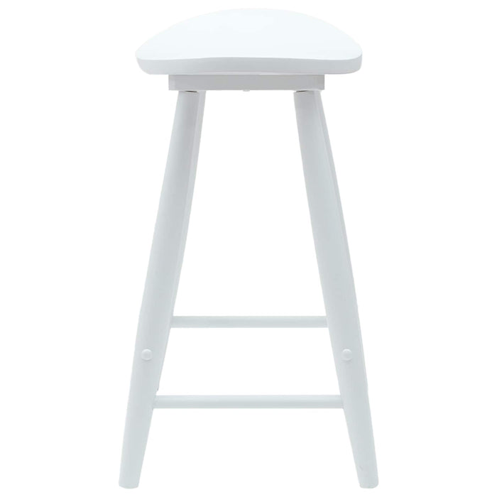 Scaune de dining 2 pcs Alb 46 x 37 x 63 cm - WALTI WALTI