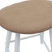 Scaune de dining 2 pcs Alb 46 x 37 x 63 cm - WALTI WALTI