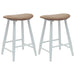 Scaune de dining 2 pcs Alb 46 x 37 x 63 cm - WALTI WALTI