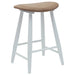 Scaune de dining 2 pcs Alb 46 x 37 x 63 cm - WALTI WALTI