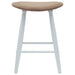 Scaune de dining 2 pcs Alb 46 x 37 x 63 cm - WALTI WALTI