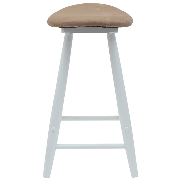 Scaune de dining 2 pcs Alb 46 x 37 x 63 cm - WALTI WALTI