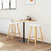 Scaune de dining 2 pcs natural 46 x 37 x 63 cm - WALTI WALTI
