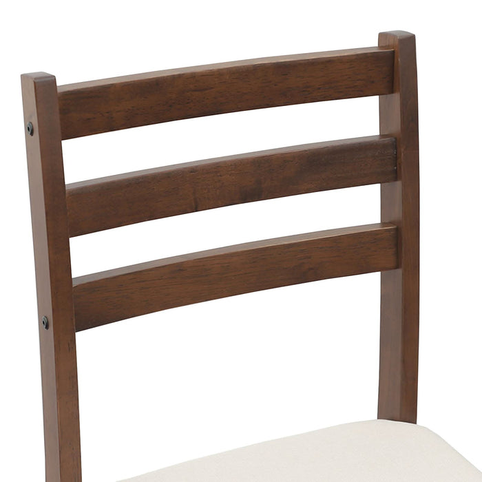 Scaune de dining 2 pcs Maro deschis 40 x 47,5 x 99,5 cm - WALTI WALTI