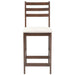 Scaune de dining 2 pcs Maro deschis 40 x 47,5 x 99,5 cm - WALTI WALTI