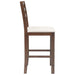 Scaune de dining 2 pcs Maro deschis 40 x 47,5 x 99,5 cm - WALTI WALTI